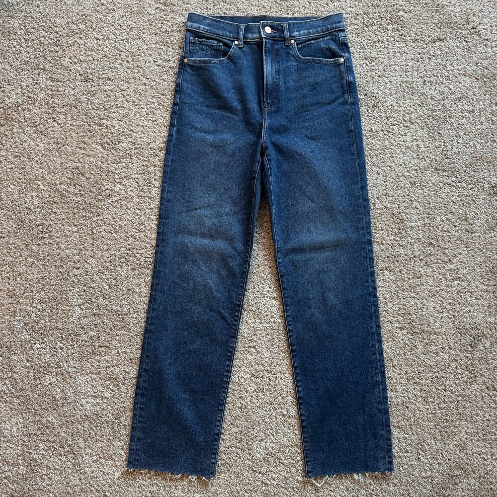 Express Modern Straight Super High Rise Jeans 4 regular high waist jean